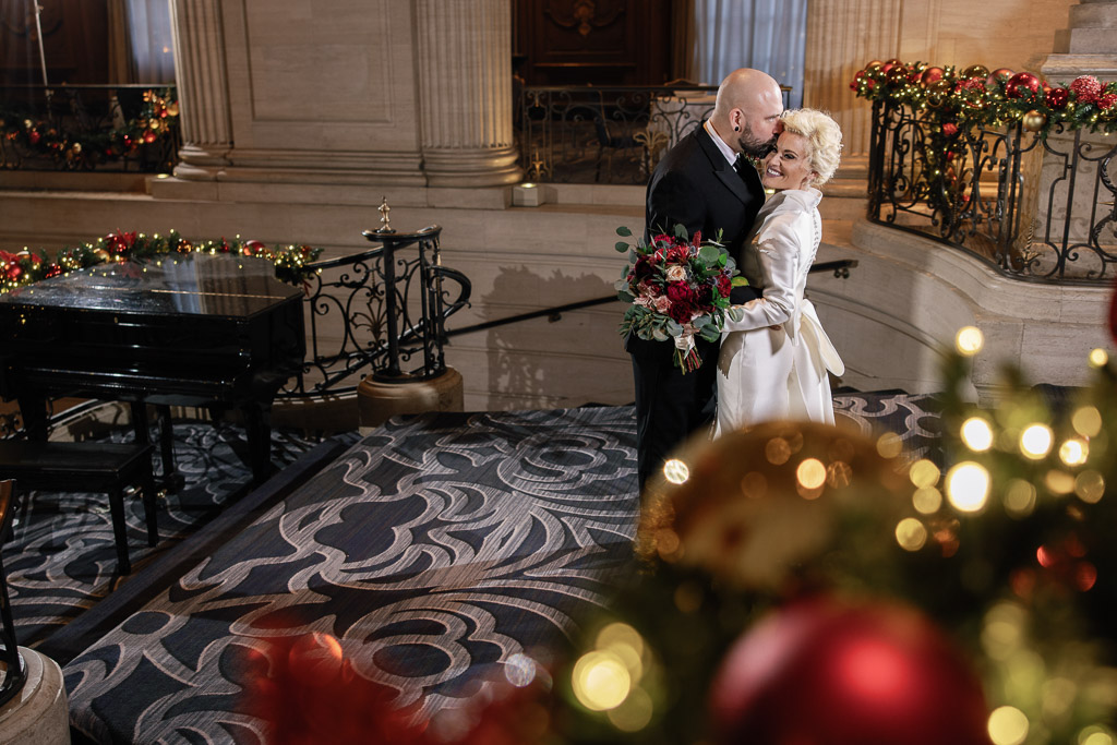 Hilton Chicago Winter Wedding
