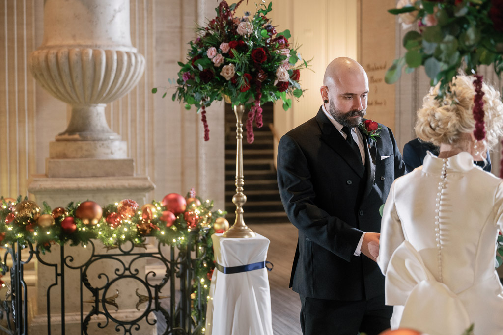 Hilton Chicago Winter Wedding