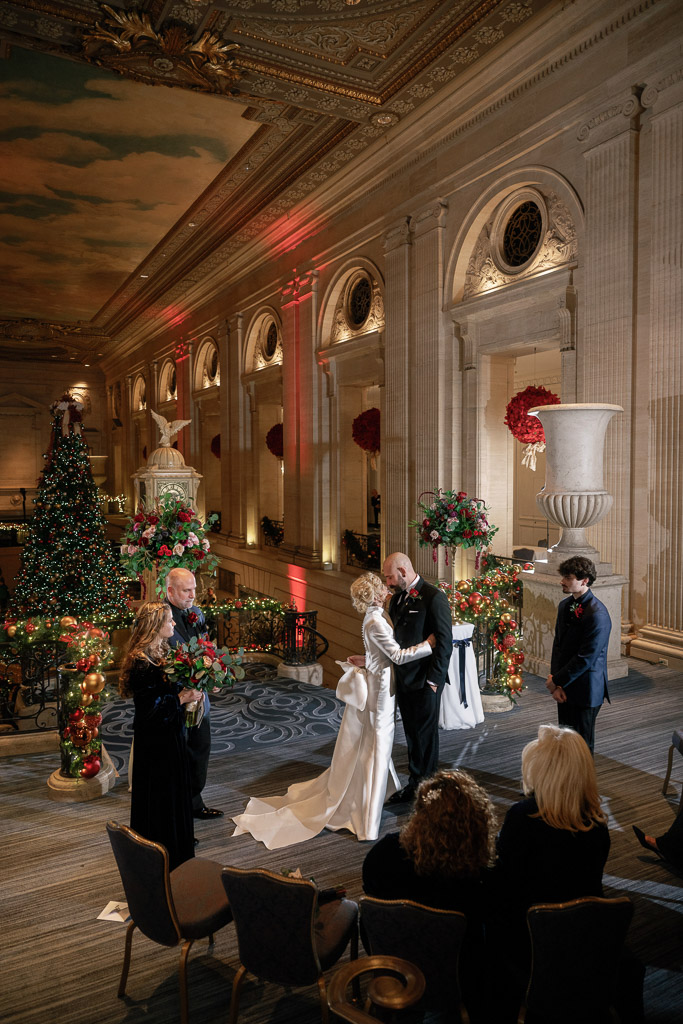 Intimate Winter Wedding at the Hilton Chicago
