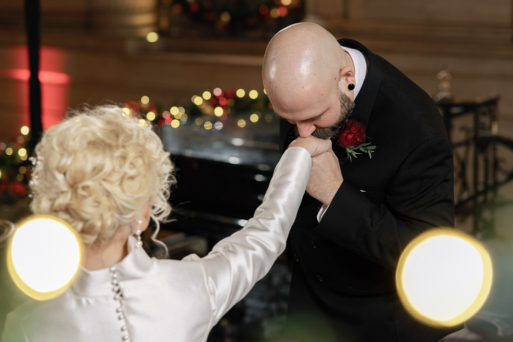 Hilton Chicago Winter Wedding