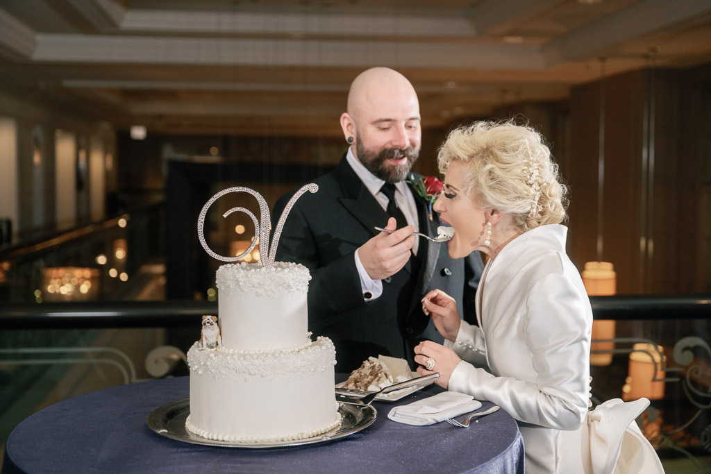 Hilton Chicago Winter Wedding
