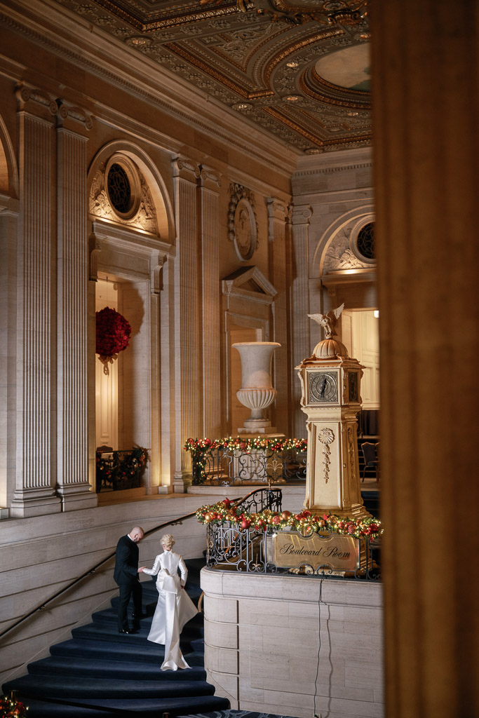 Hilton Chicago Winter Wedding
