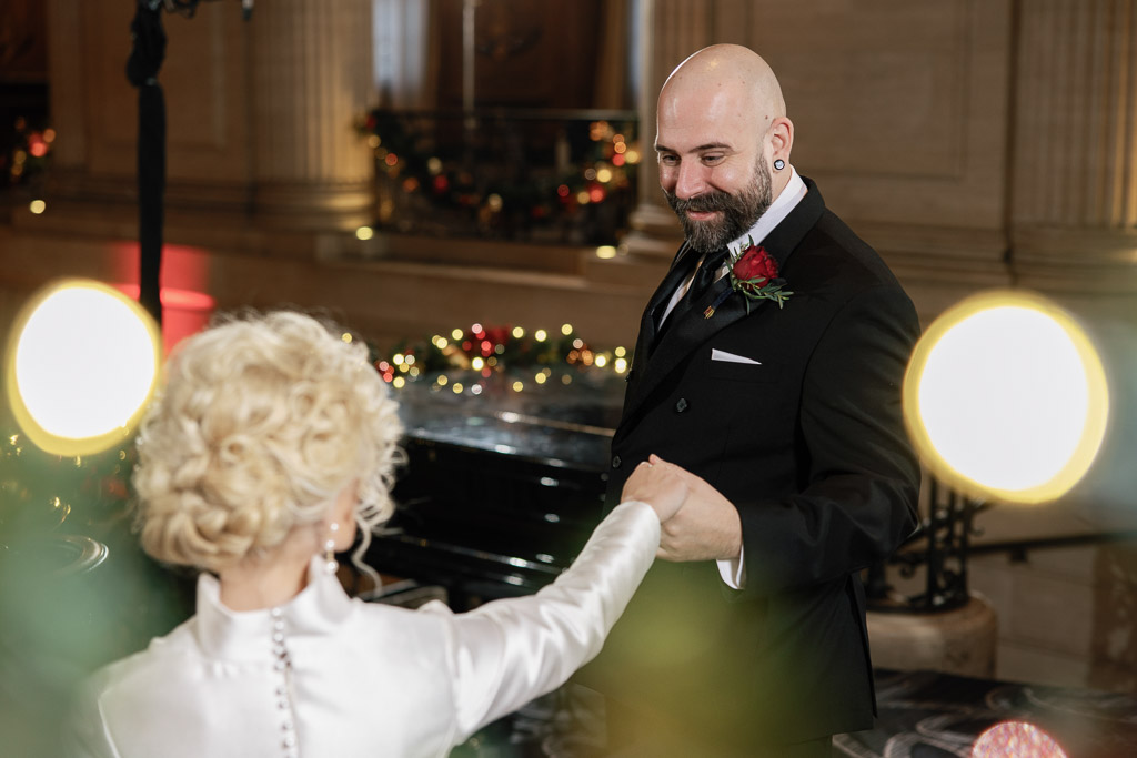 Hilton Chicago Winter Wedding