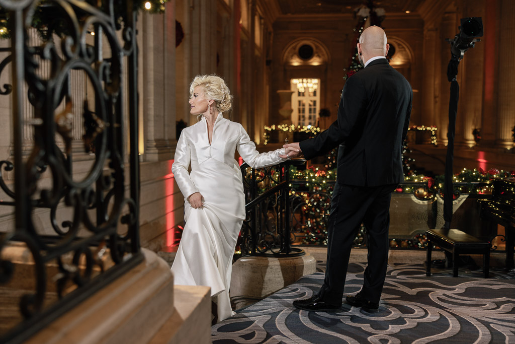 Hilton Chicago Winter Wedding