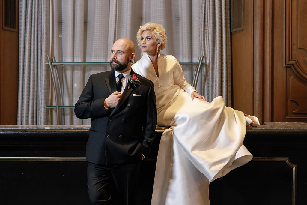 Hilton Chicago Winter Wedding