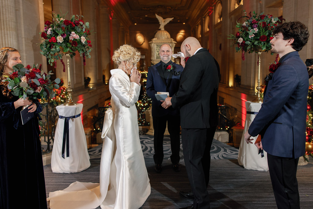 Intimate Winter Wedding at the Hilton Chicago