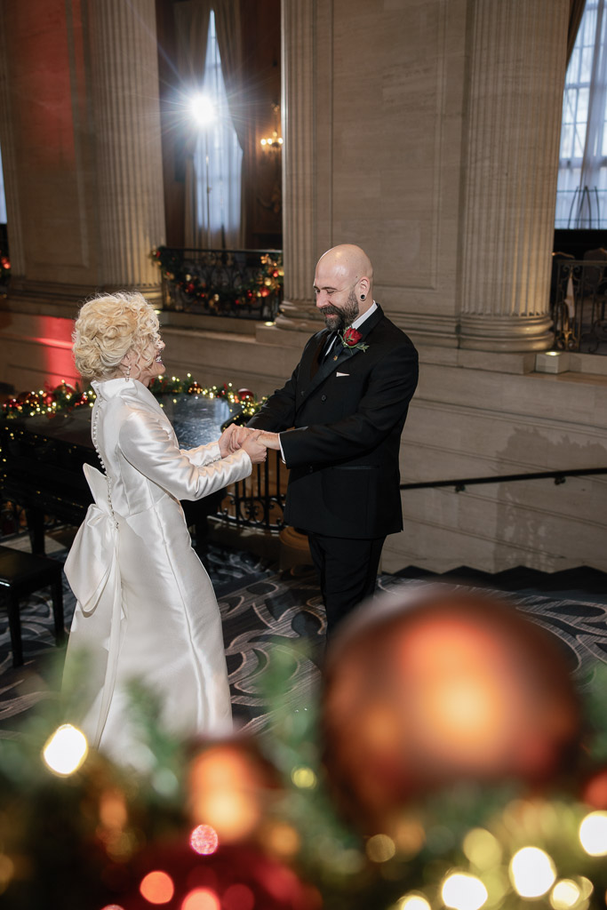 Hilton Chicago Winter Wedding