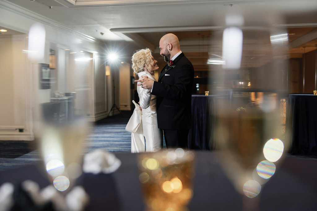 Hilton Chicago Winter Wedding
