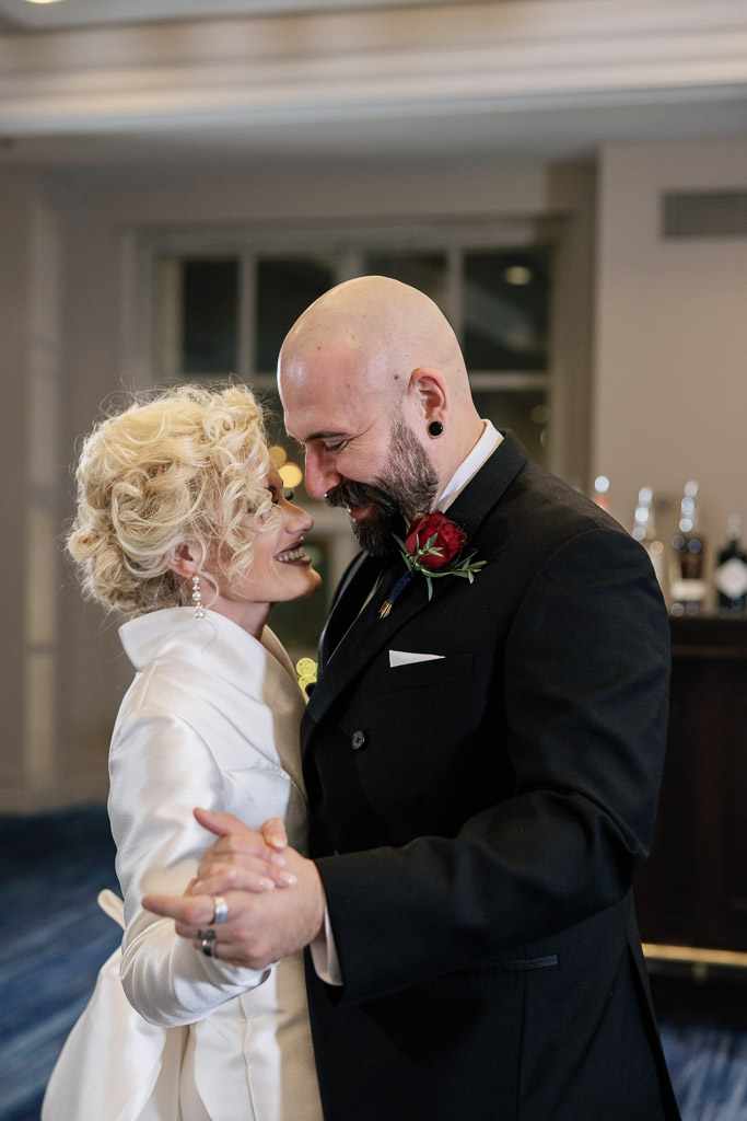 Intimate Winter Wedding at the Hilton Chicago