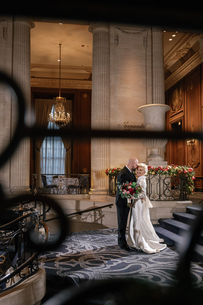 Hilton Chicago Winter Wedding