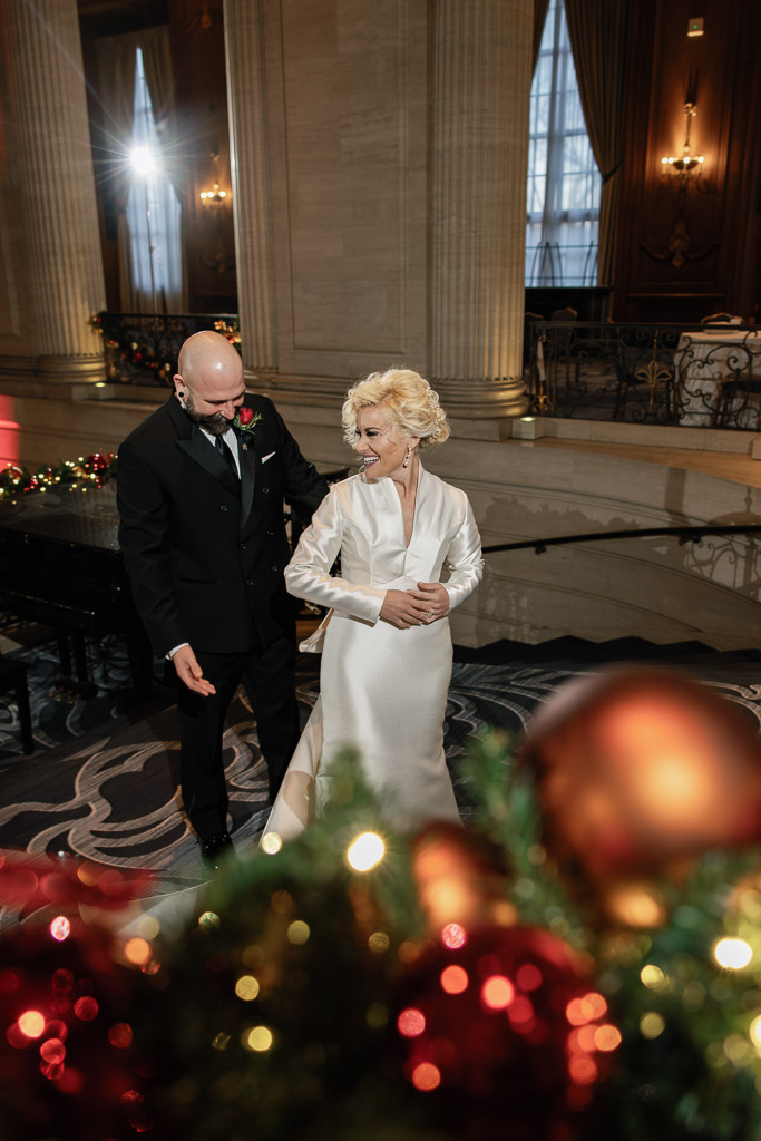 Hilton Chicago Winter Wedding