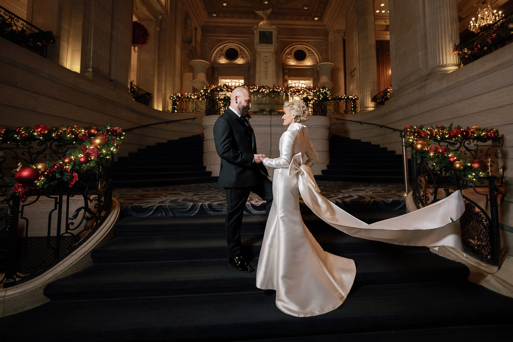 Hilton Chicago Winter Wedding