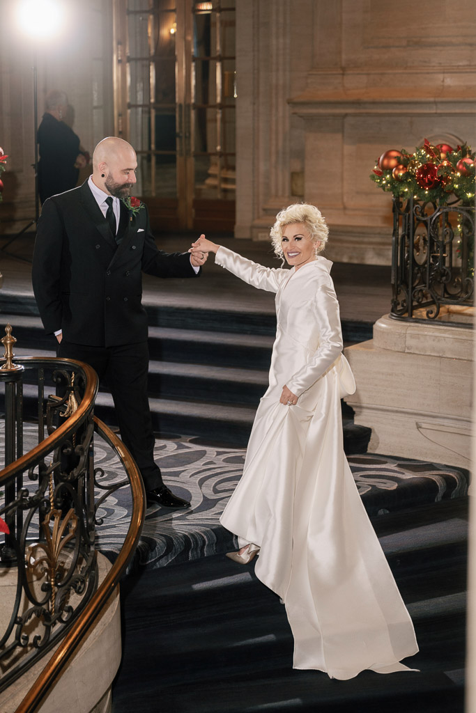 Hilton Chicago Winter Wedding