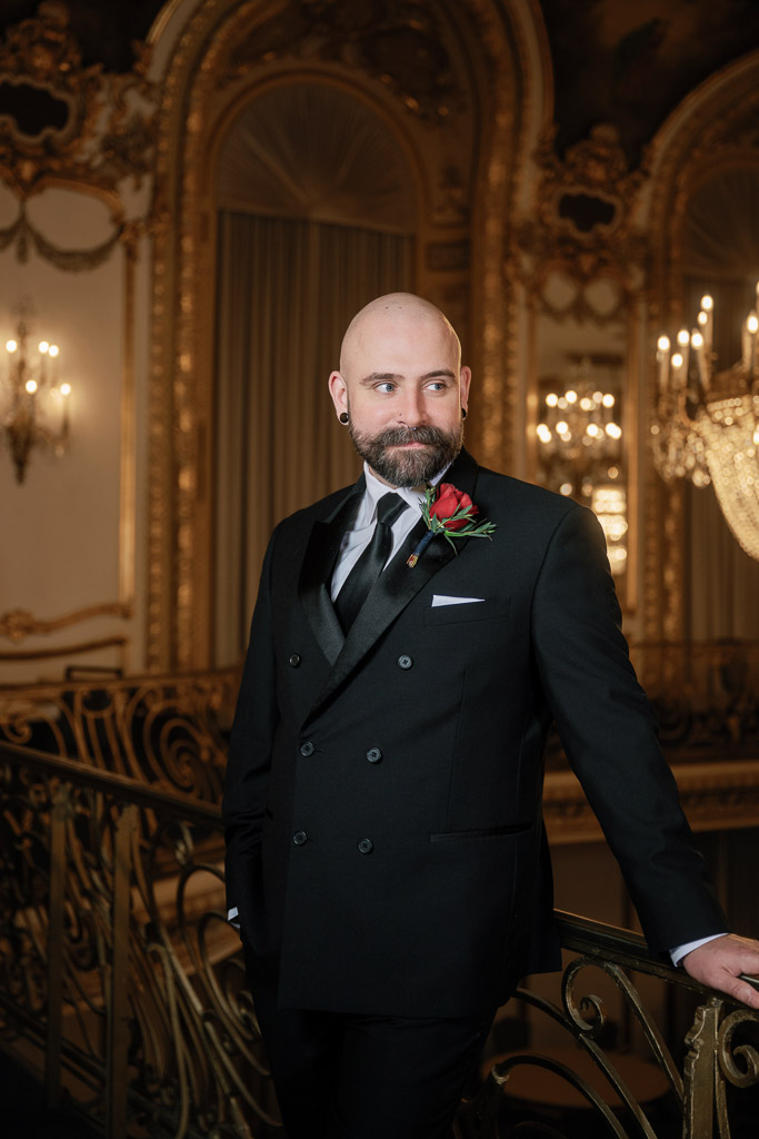 Hilton Chicago Winter Wedding