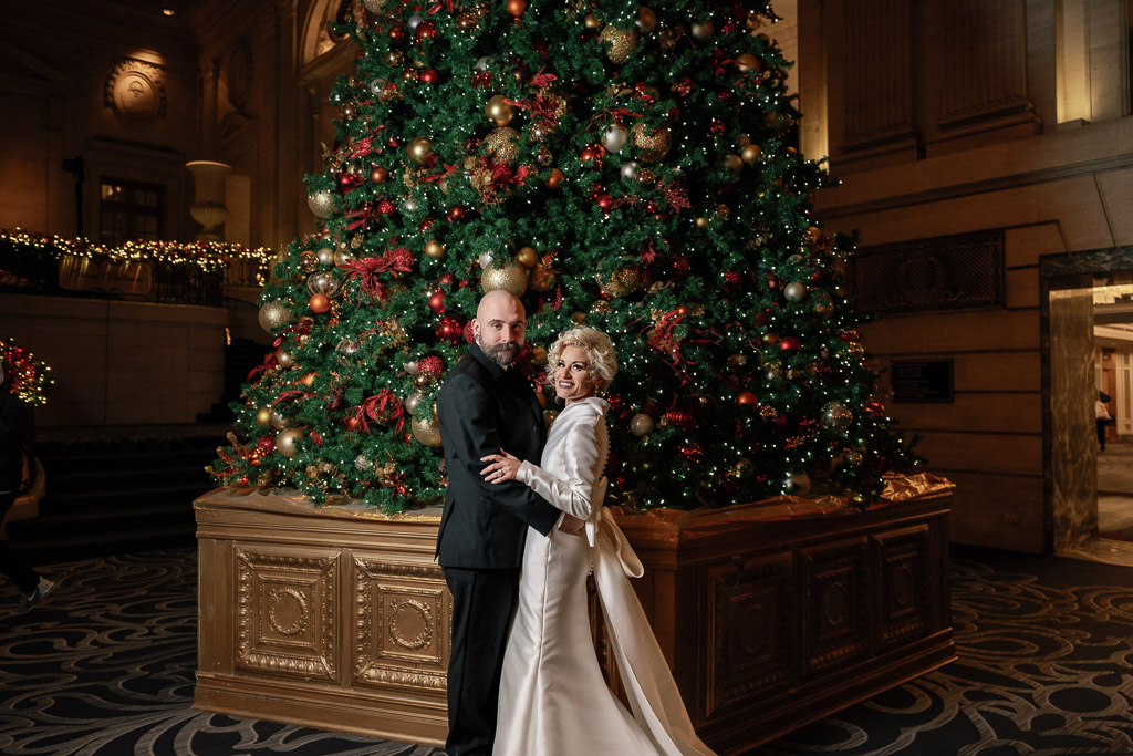 Hilton Chicago Winter Wedding