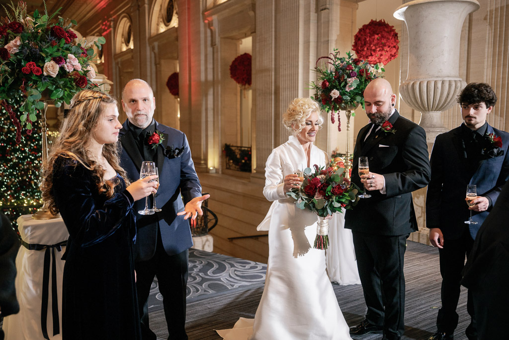 Hilton Chicago Winter Wedding