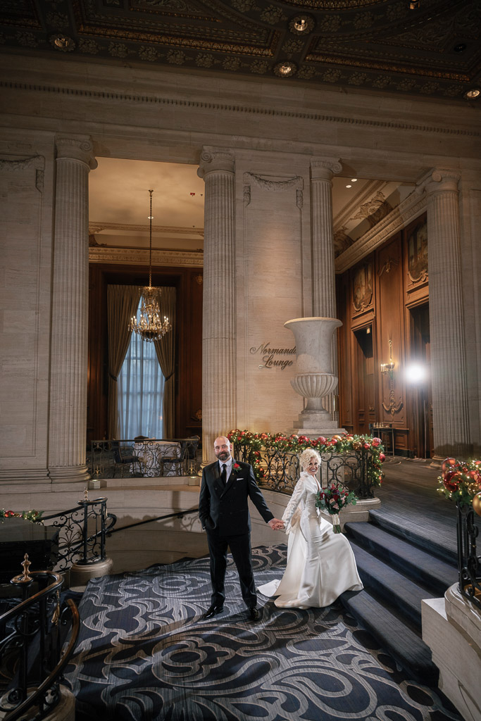 Hilton Chicago Winter Wedding