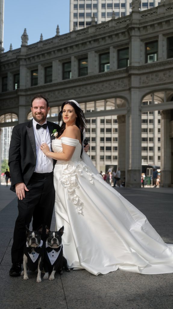 Nicole and Sean Chicago Trump Tower Wedding