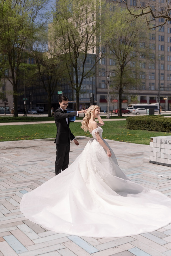 Blackstone Hotel Chicago Wedding