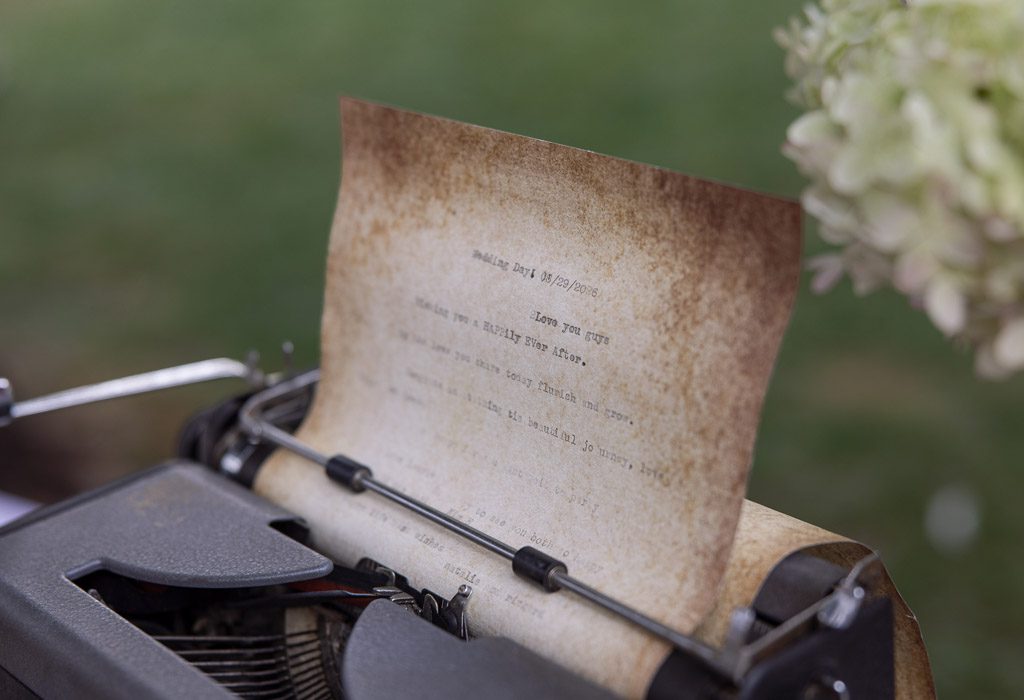 Intimate Home Wedding