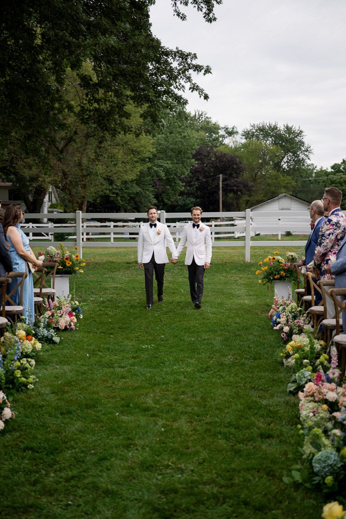 Intimate Home Wedding