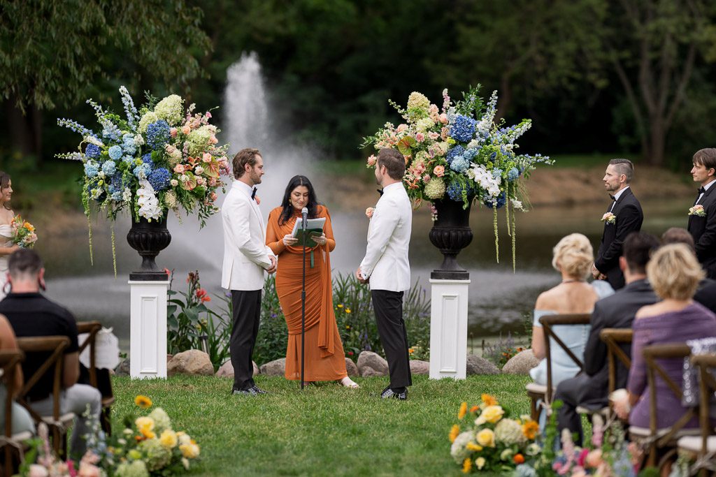 Intimate Home Wedding
