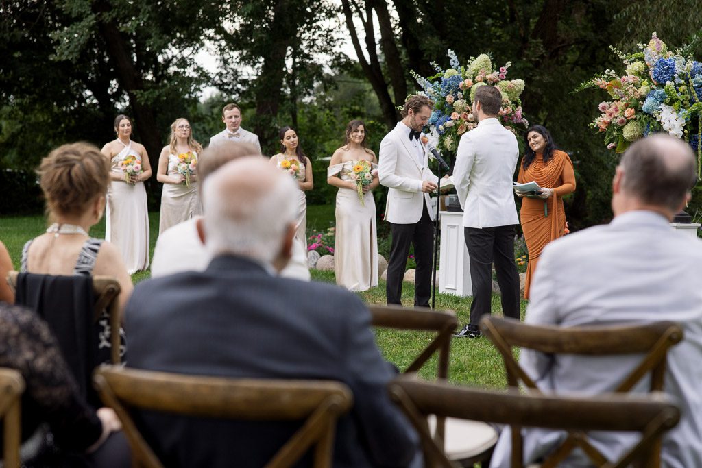 Intimate Home Wedding