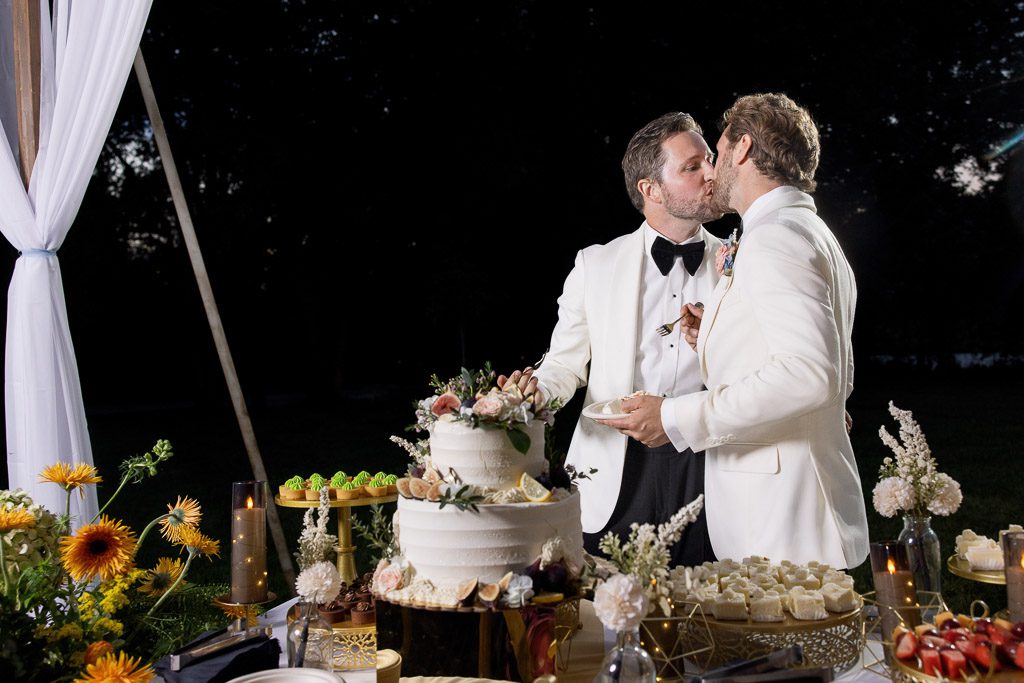 Intimate Home Wedding
