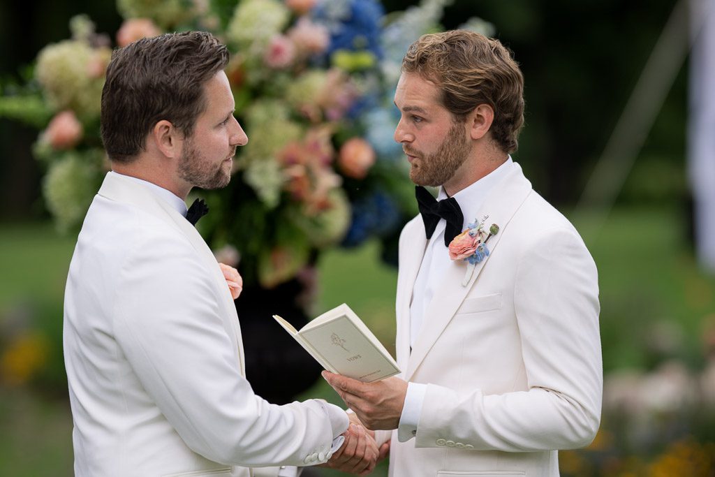 Intimate Home Wedding