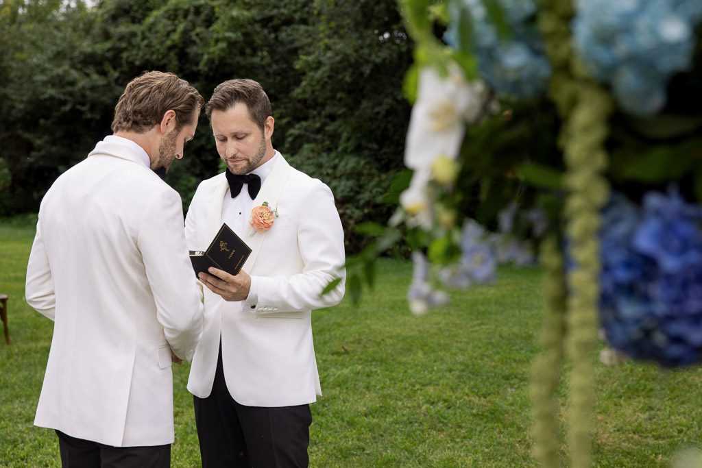 Intimate Home Wedding