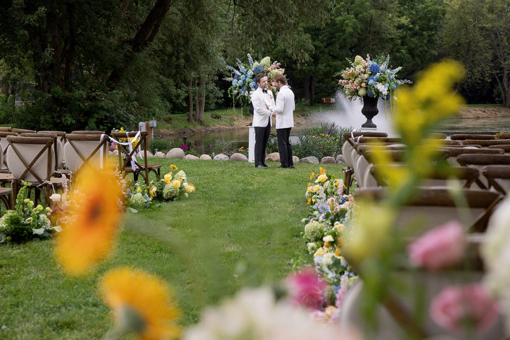 Intimate Home Wedding