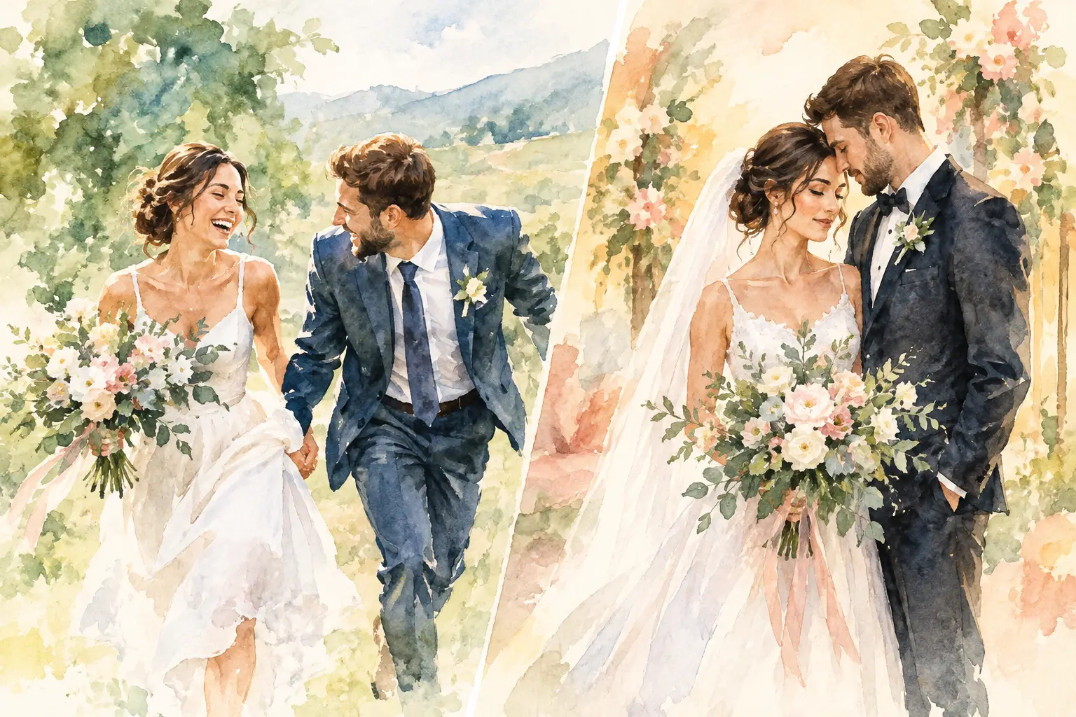 Candid vs Posed Wedding Photography for You