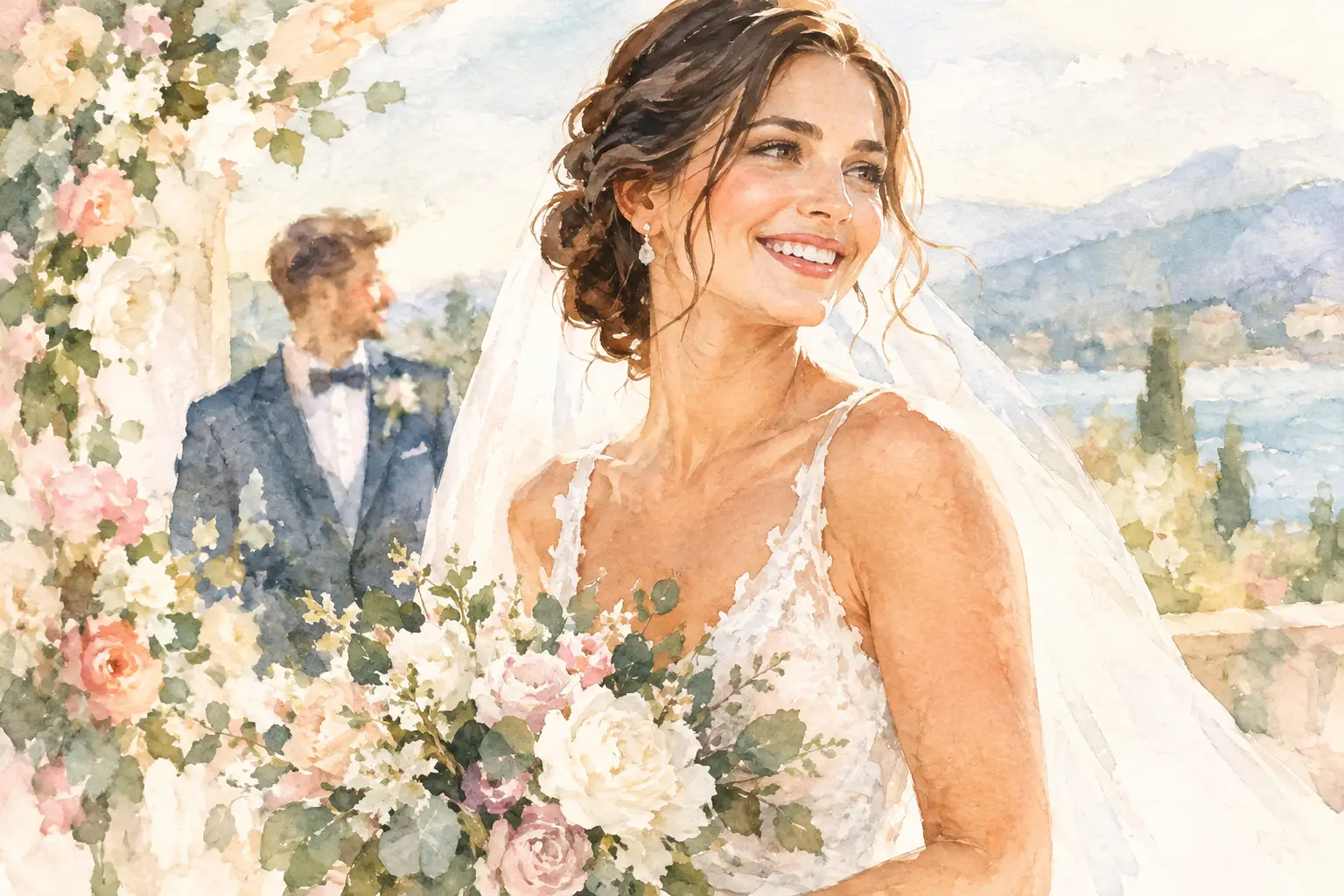 How to Look Natural in Wedding Photos All Day